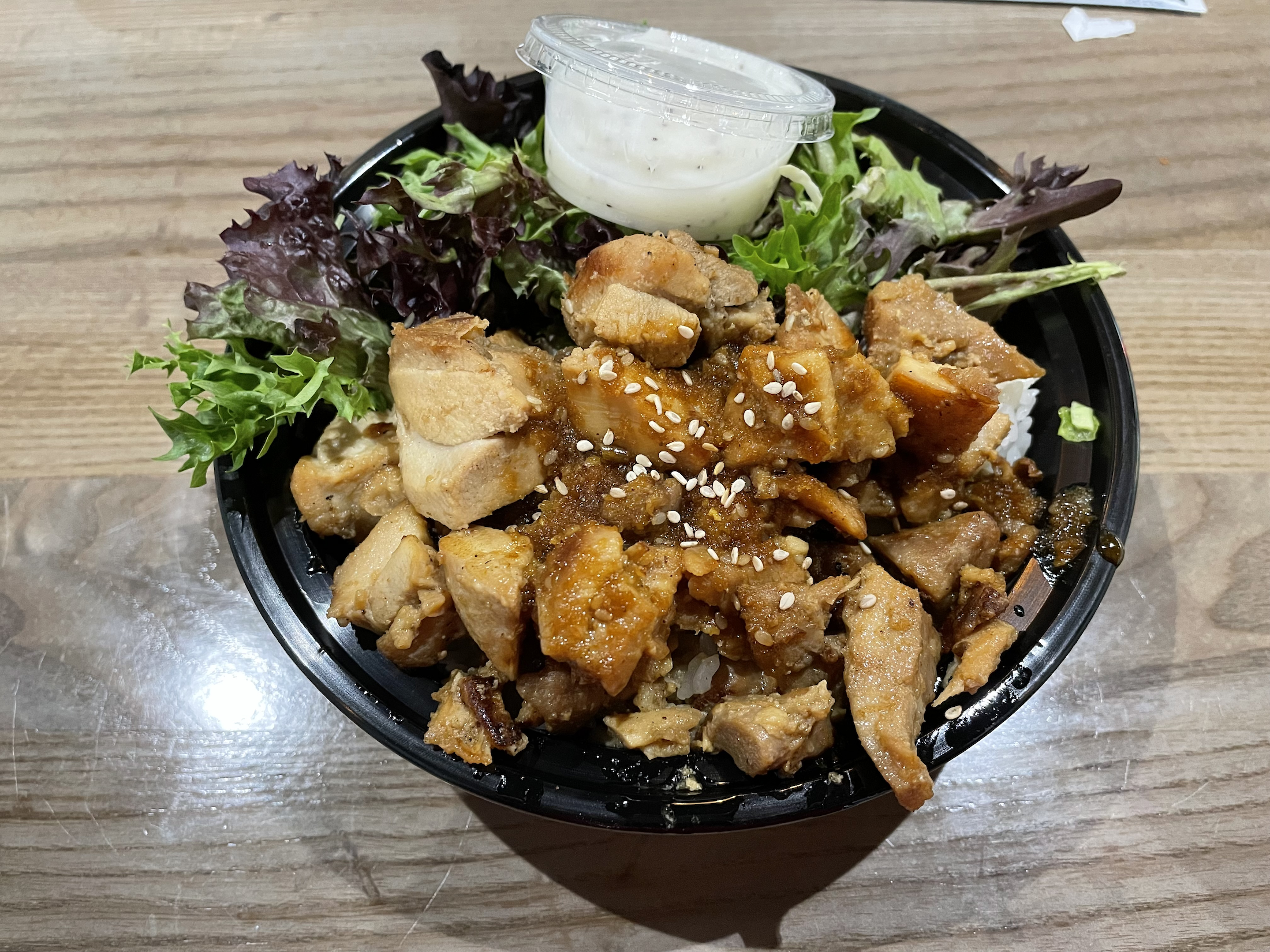 Korean BBQ Chicken Bowl; $8.49