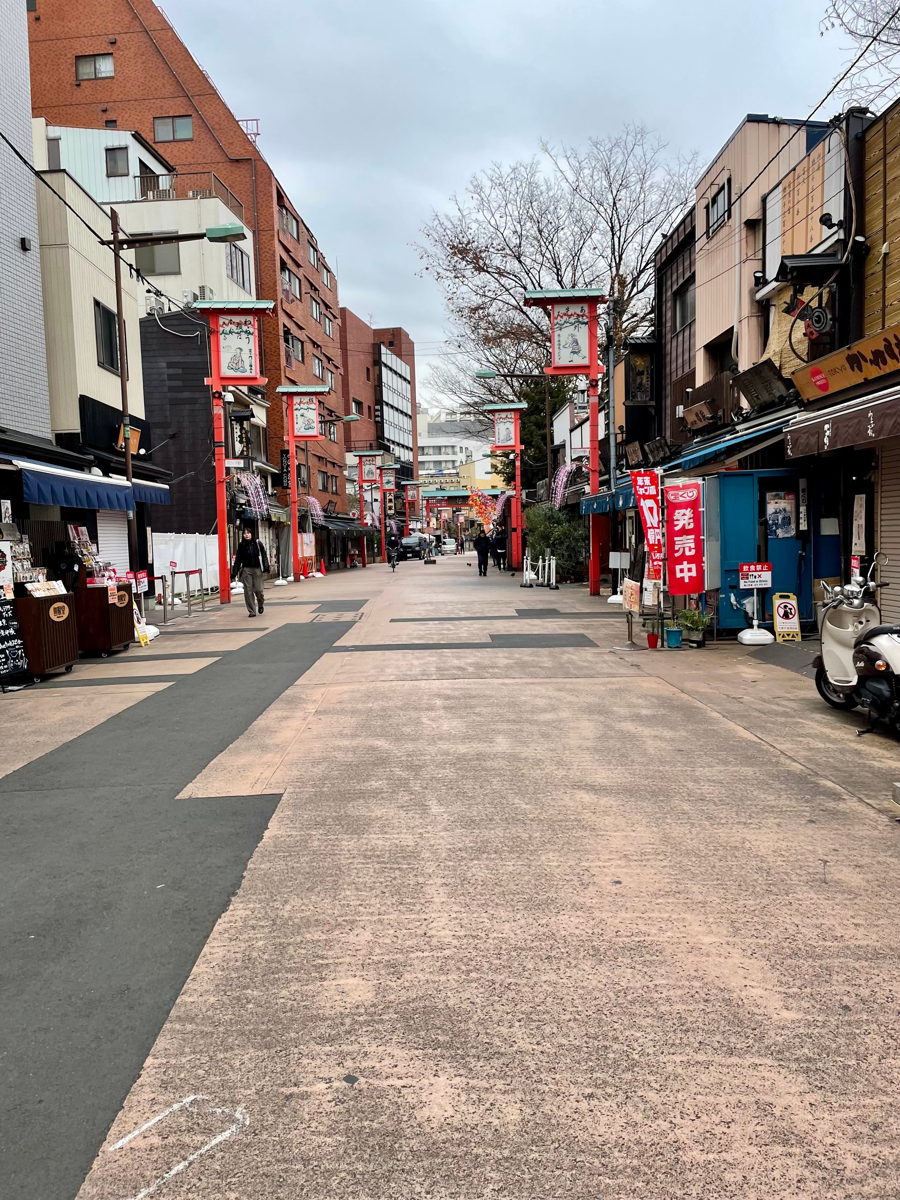 Side street near the temple