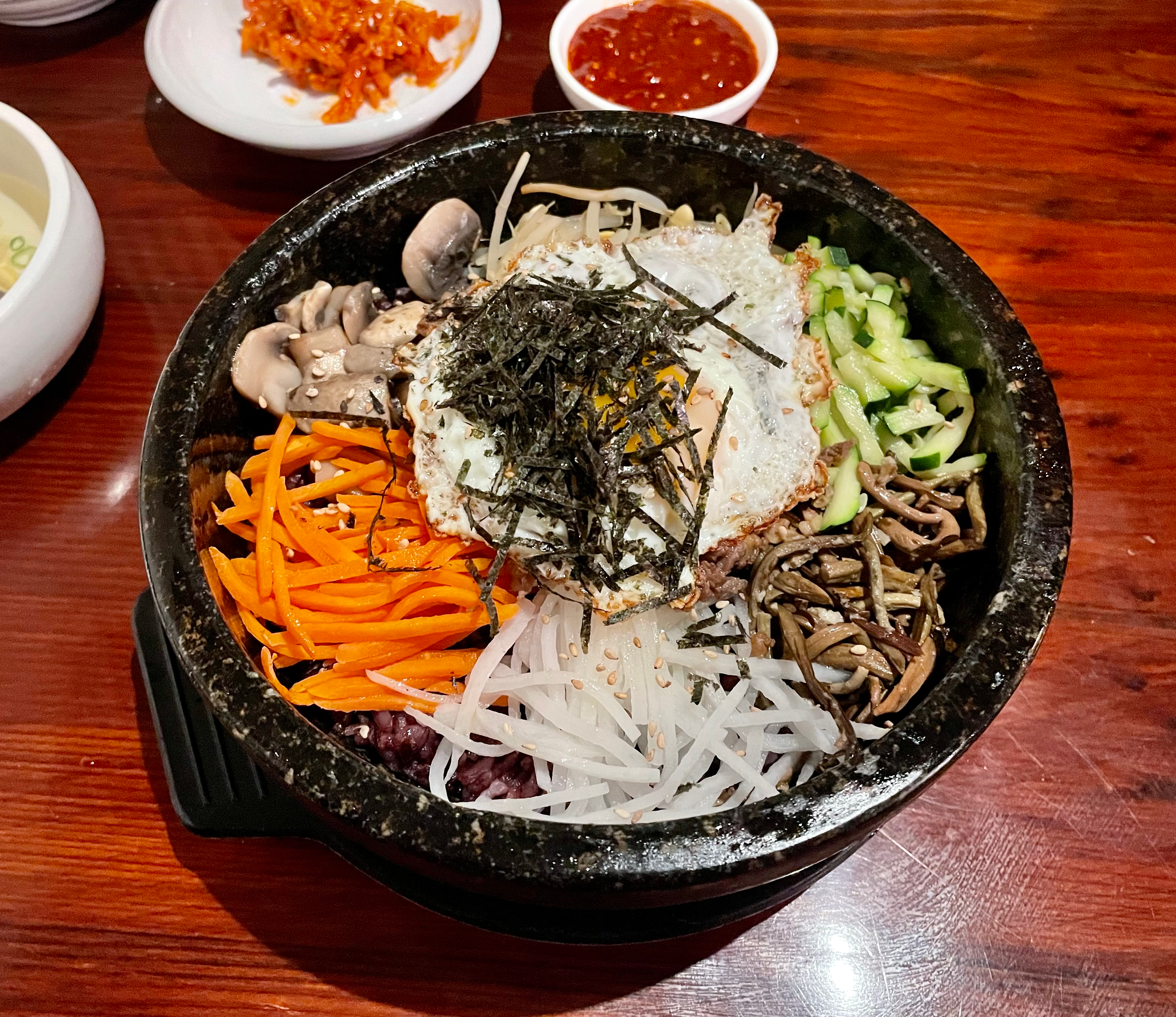 Dolsot Bibimbap; $18.99