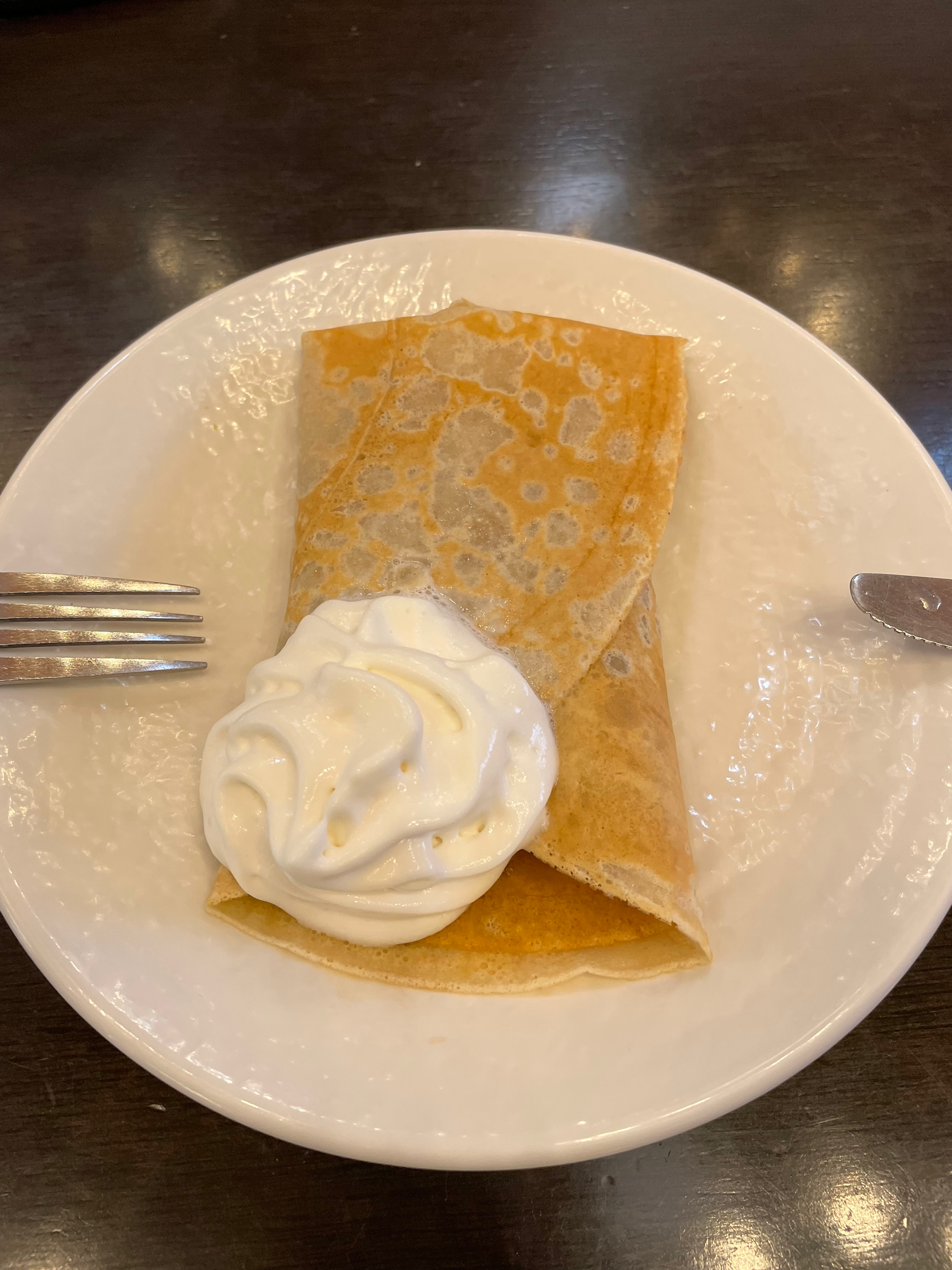 A delightful McCarthy crepe