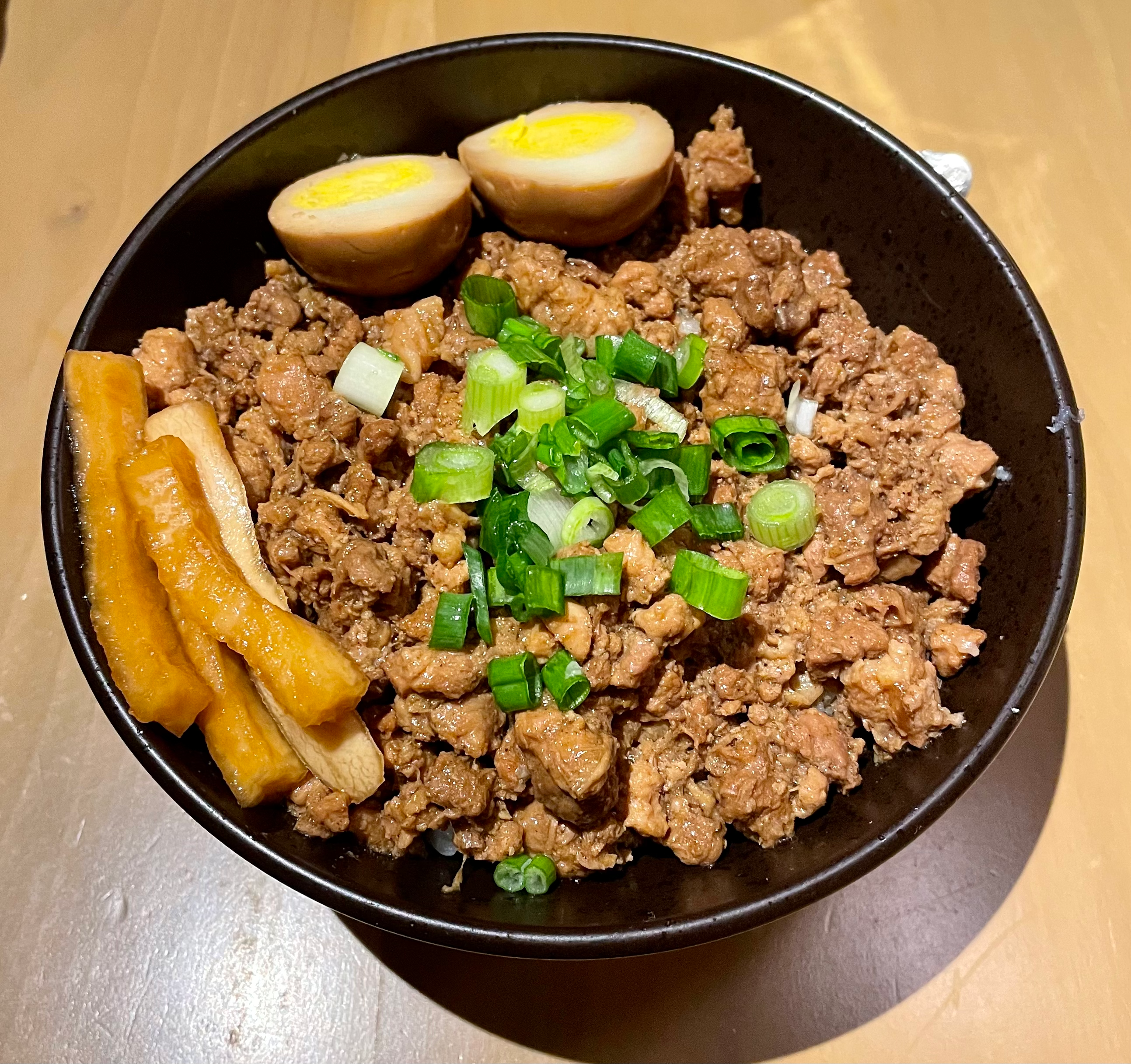 滷肉飯 / Minced Pork on Rice; $9.50