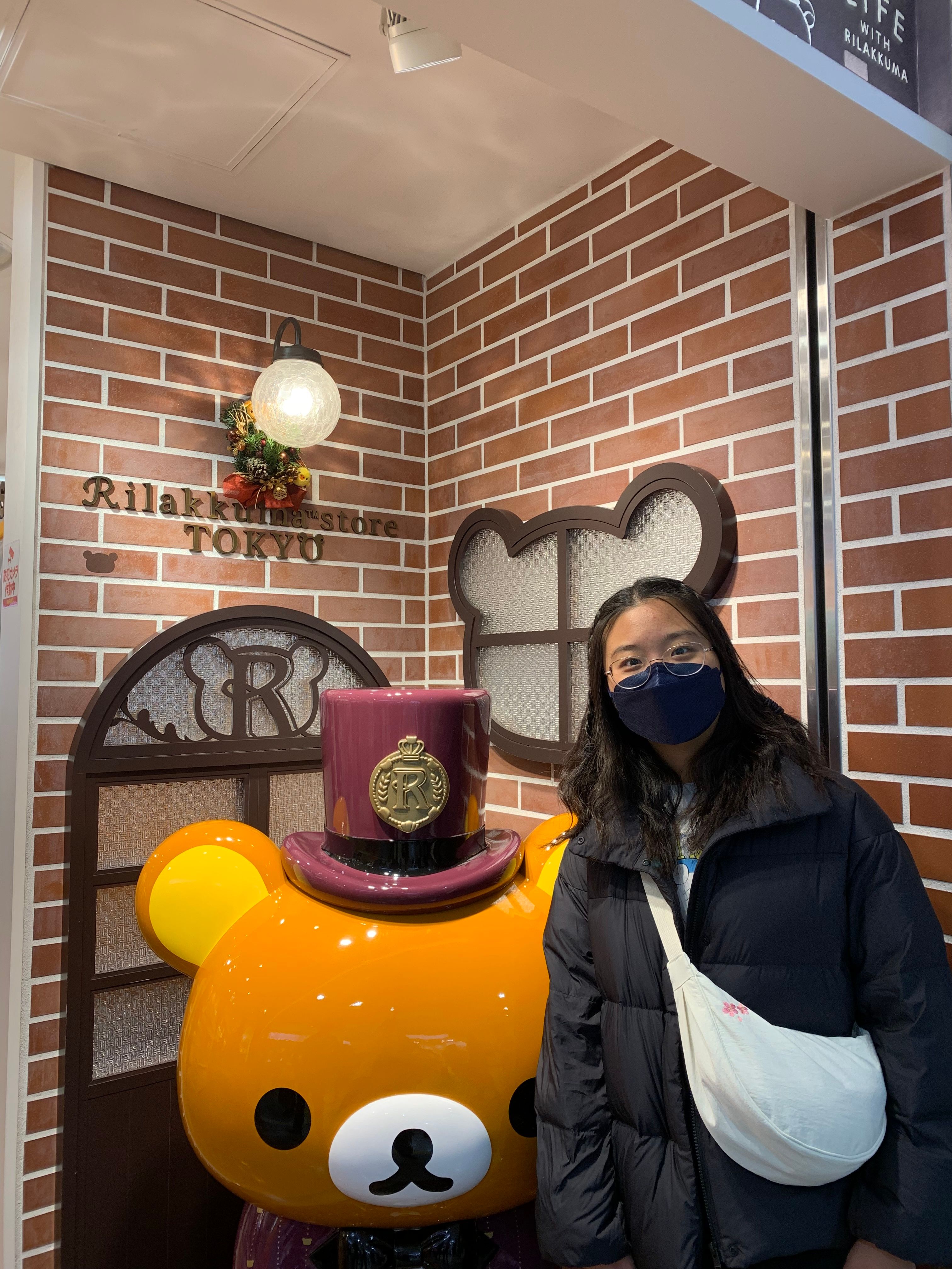 There was a Rilakkuma store! So cute